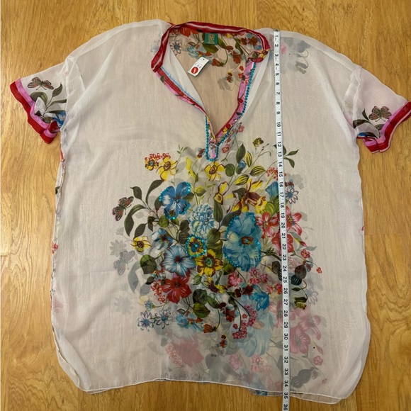 GUL Floral Flowy Over Shirt - Picture 4 of 5